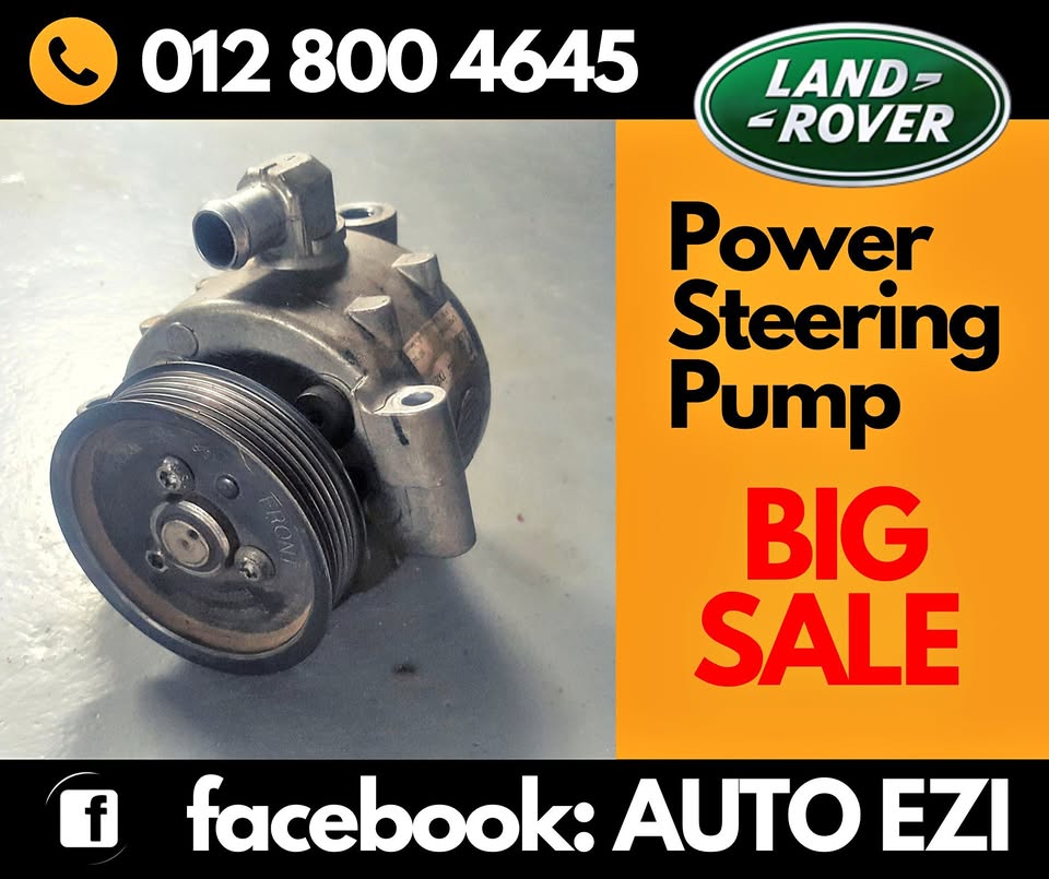 Land Rower Power Steering Pump For Sale - Private Seller Land Rower Power Steering Pump For Sale - Private Seller
