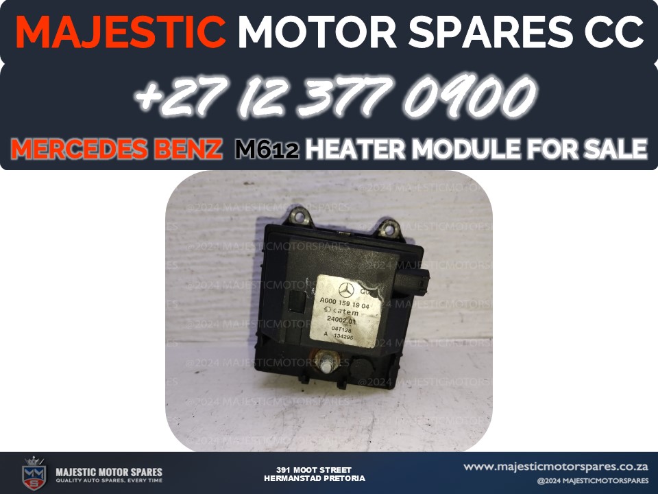 Mercedes-Benz M612 Heater Valve for Sale - Private Seller Mercedes-Benz M612 Heater Valve for Sale - Private Seller