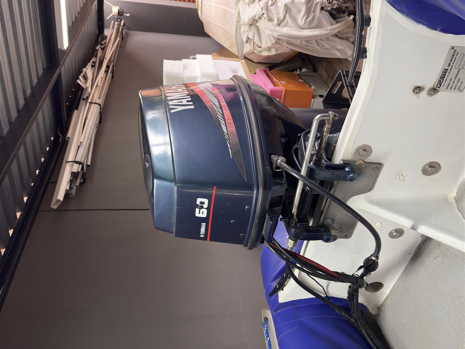 FOR SALE: 4.5m Gemini Inflatable Boat with 60HP Yamaha Engine