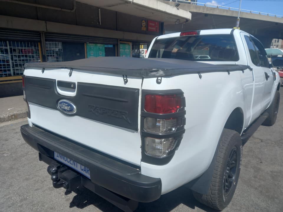 2016 FORD RANGER 2.2 DIESEL, MANUAL 6SPEED, EXTRA CAB, WHITE COLOR, MILEAGE
