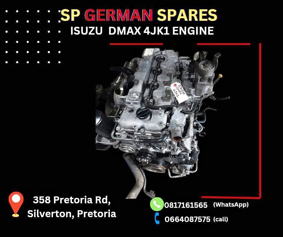 ISUZU DMAX 4JK1 ENGINE FOR SALE - Private Seller ISUZU DMAX 4JK1 ENGINE FOR SALE - Private Seller