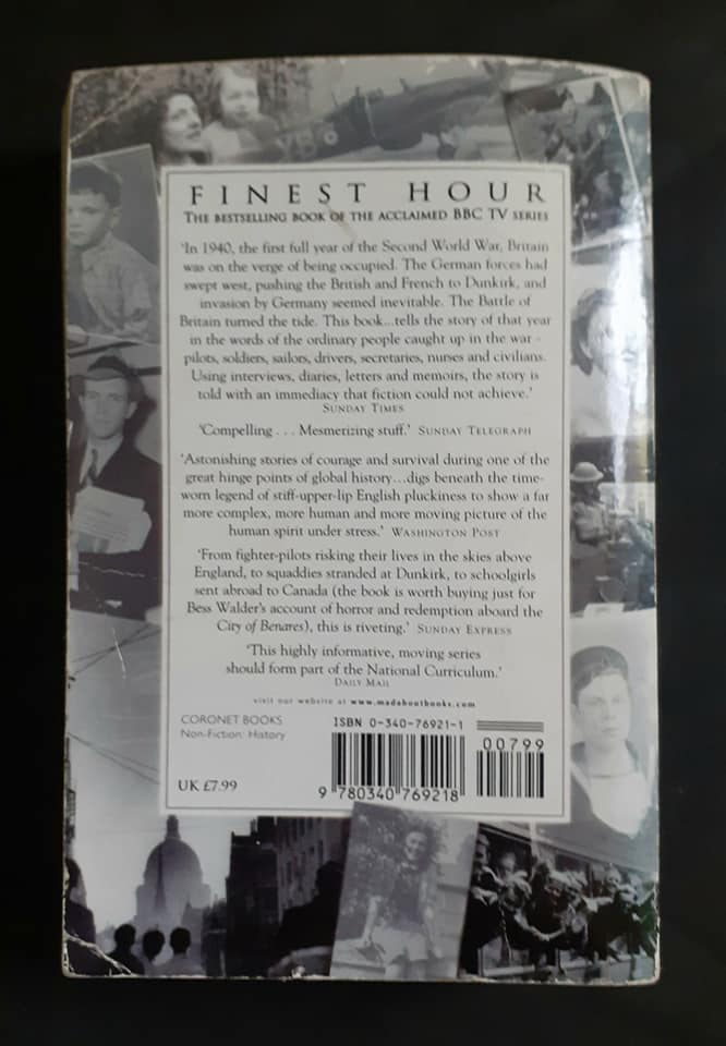 Finest Hour by Tim Clayton & Phil Craig