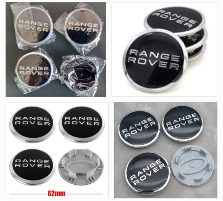 Land Rover / Range Rover 62mm wheel centre caps - Private Seller