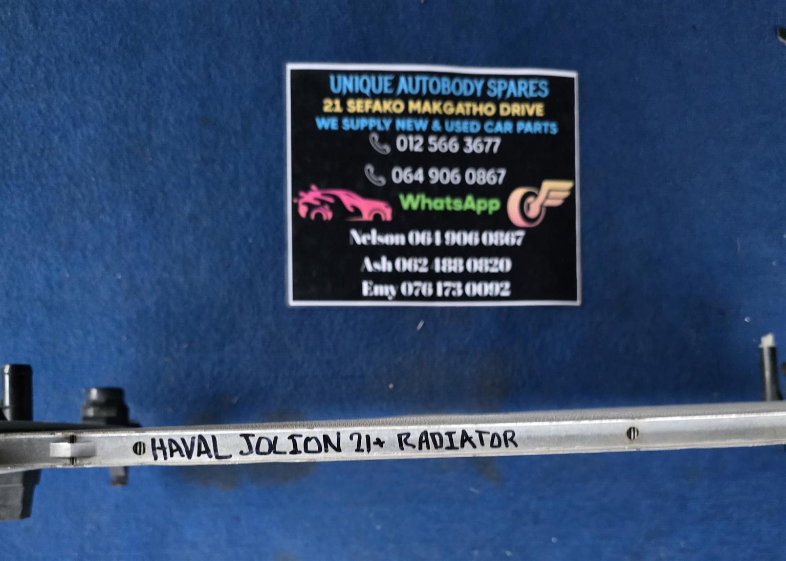 Haval Jolion Radiator Haval Jolion Radiator