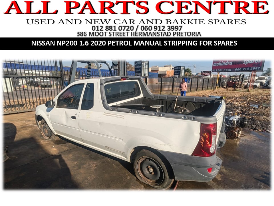 Nissan NP200 1.6 2020 petrol manual now stripping for spares - Private Seller
