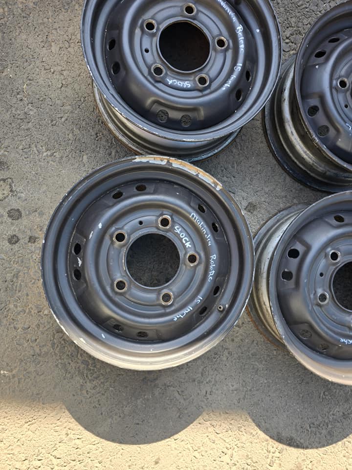 15inch Mahindra Bolero Rims For Sale Good Condition - Private Seller