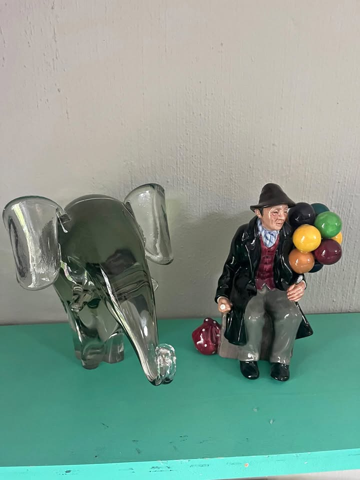 Glass Elephant & The Balloon Man. Glass Elephant & The Balloon Man.