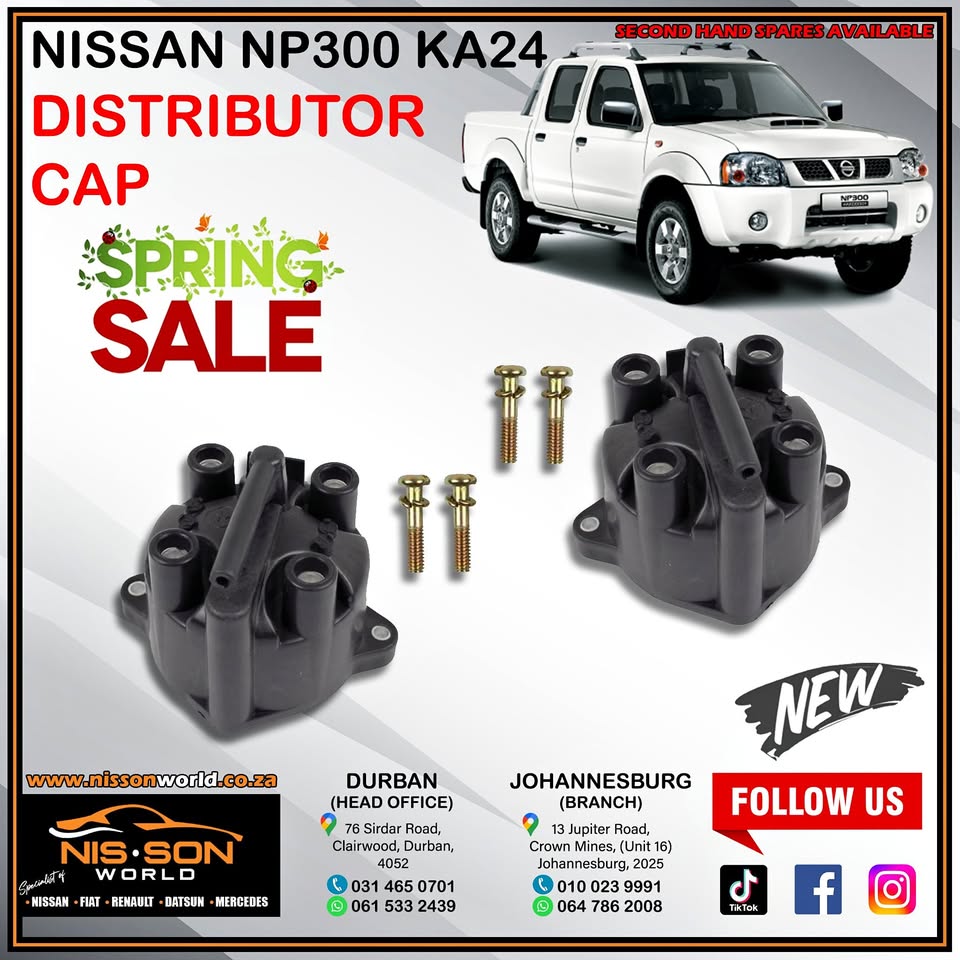 NISSAN NP300 KA24 DISTRIBUTOR CAP - Private Seller NISSAN NP300 KA24 DISTRIBUTOR CAP - Private Seller