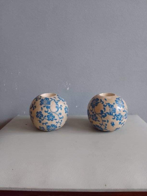 A pair of vintage Candle holders