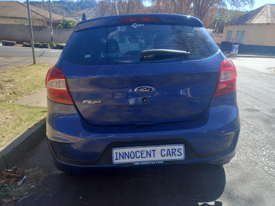 2020 FORD FIGO 1.4 PETROL ENGINE,  MANUAL, BLUE COLOR, MILEAGE