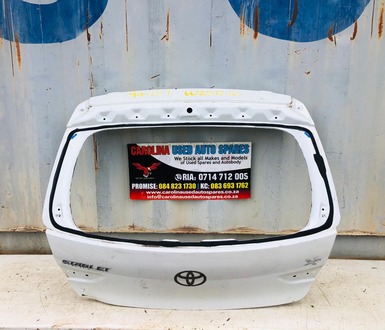 Toyota Starlet tailgate (2023) - Private Seller Toyota Starlet tailgate (2023) - Private Seller