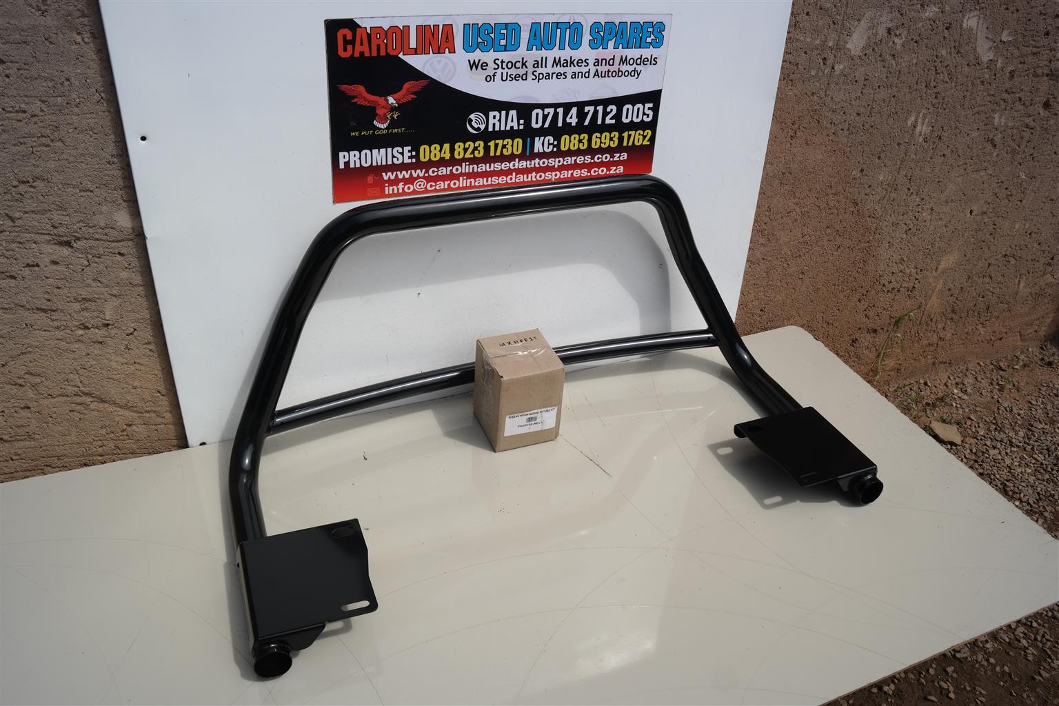 Nissan NP200 nudge bar with moulding bars - Private Seller Nissan NP200 nudge bar with moulding bars - Private Seller