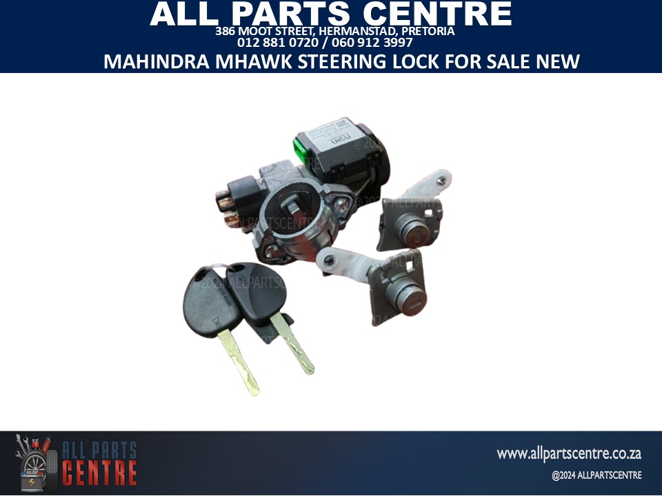 Brand New Mahindra Mhawk Steering Lock for Sale Brand New Mahindra Mhawk Steering Lock for Sale