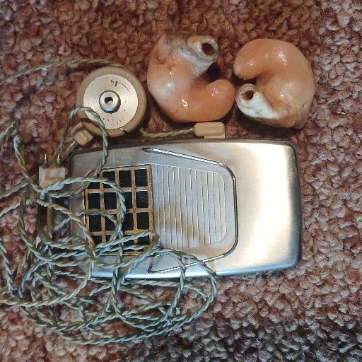 Silver, old hearing aids, collecting Silver, old hearing aids, collecting