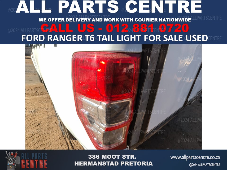 Ford Ranger T6 tail lights for sale used - Private Seller