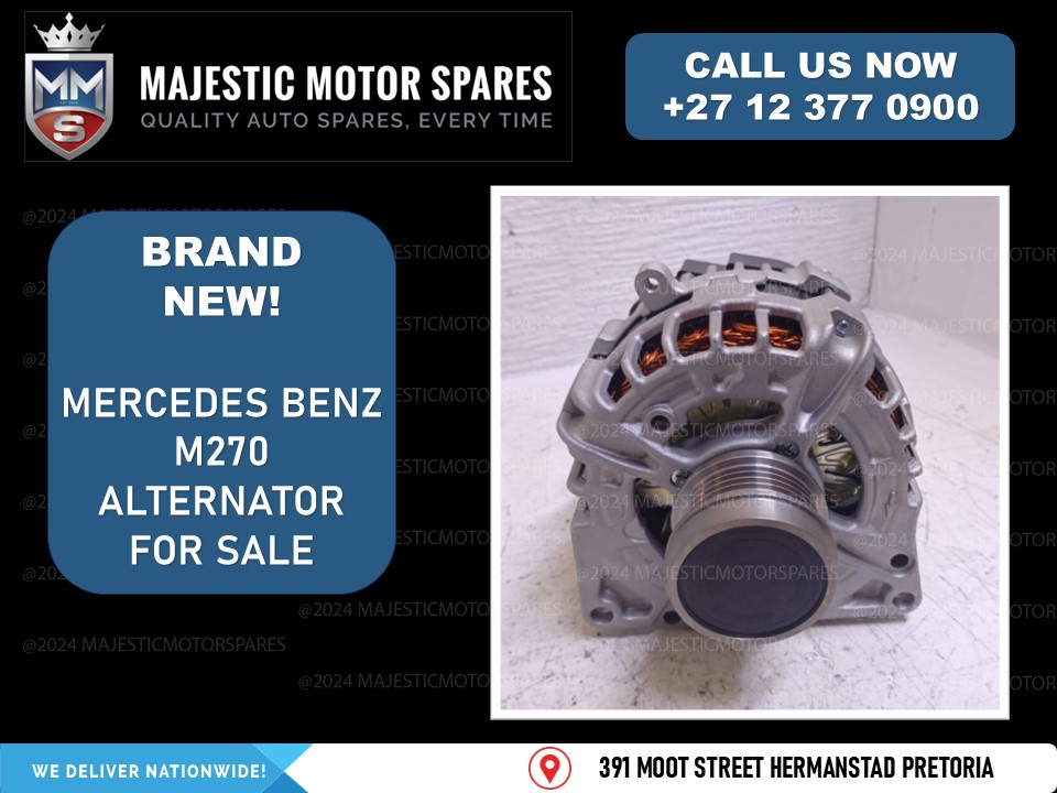 Mercedes Benz M270 Alternator for Sale - Brand New - Private Seller