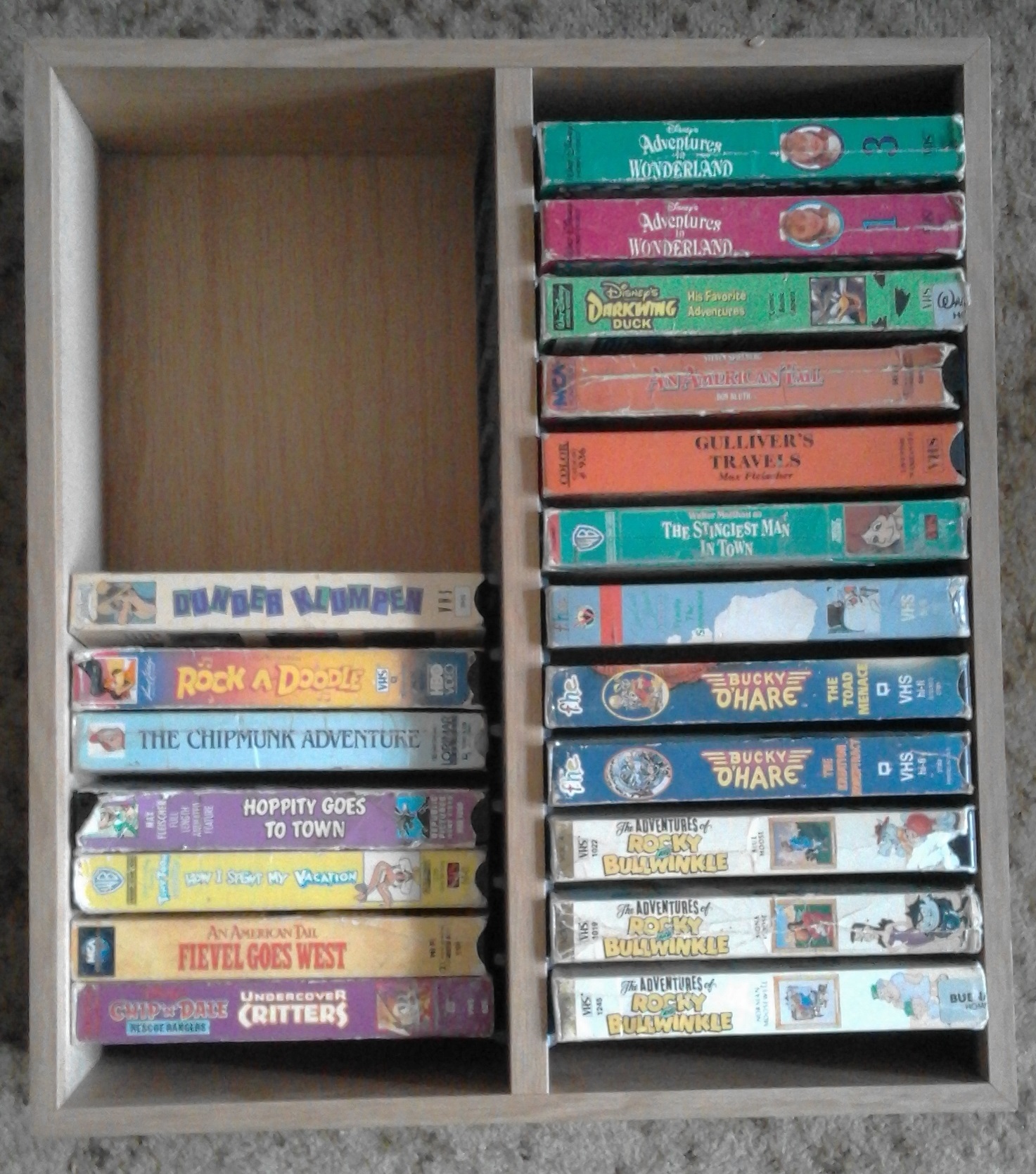 24 VC or 48 DVD Boxes Holder.