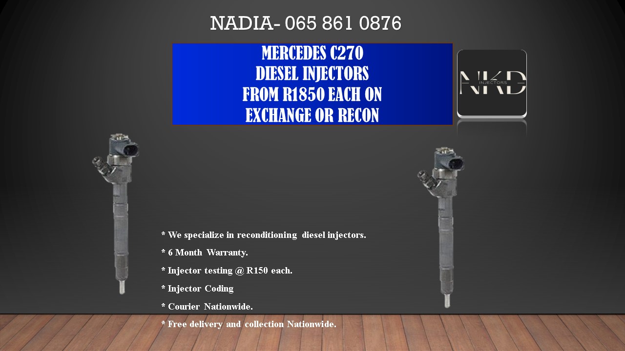 DIESE INJECTORS FOR MECEDES C270 - Private Seller DIESE INJECTORS FOR MECEDES C270 - Private Seller