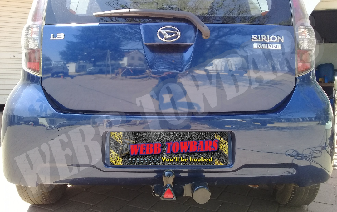 Daihatsu Sirion Standard/Detachable Towbars - Private Seller