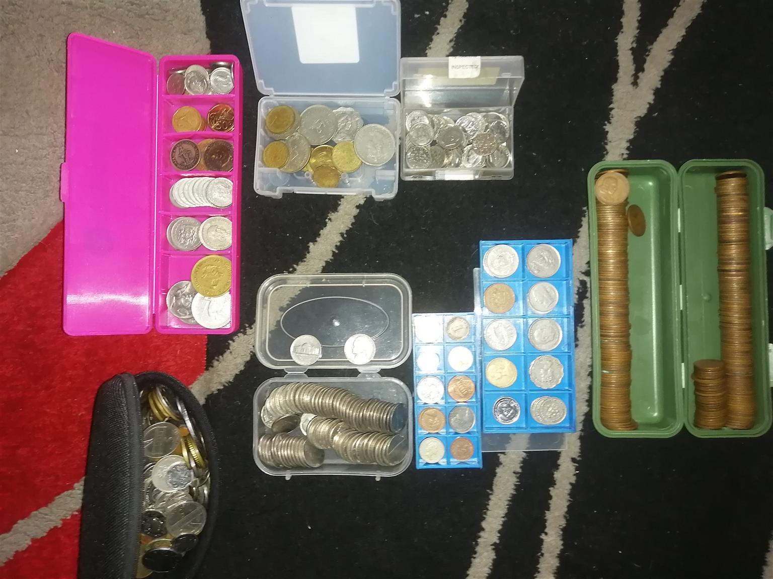Lots of old coins of all over the world for sale