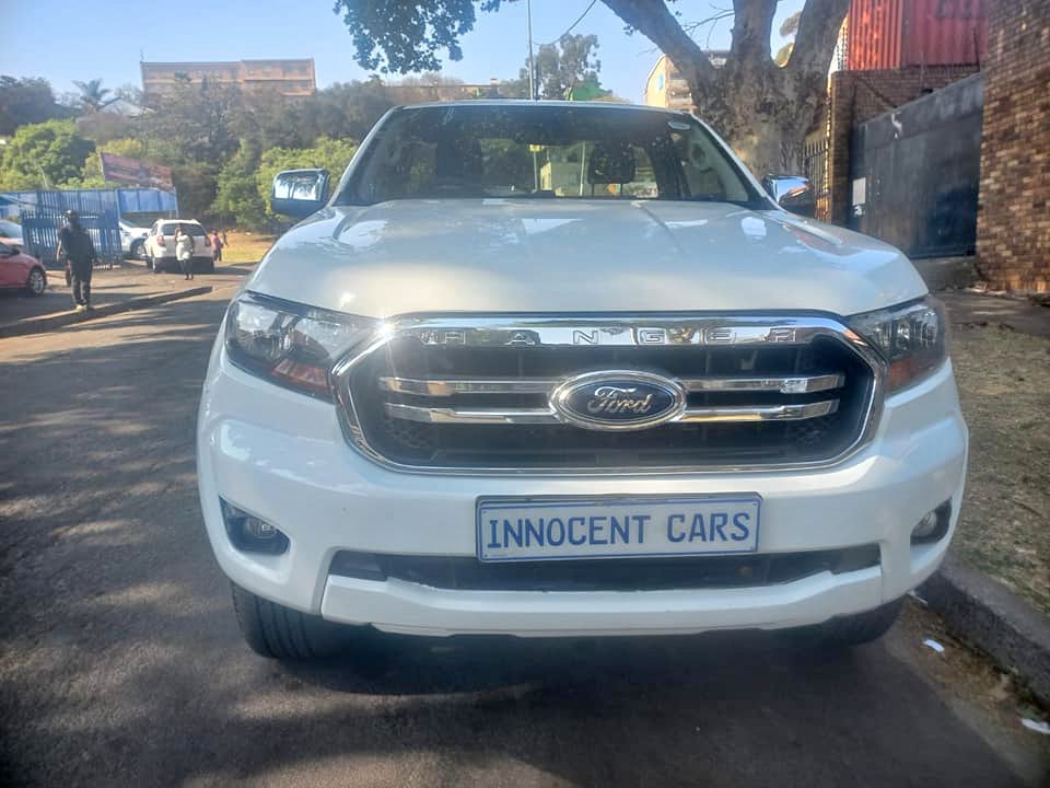 2020 FORD RANGER 2.2 XLS DIESEL, SINGLE CAB, MANUAL, WHITE COLOR, MILEAGE 91000KMS