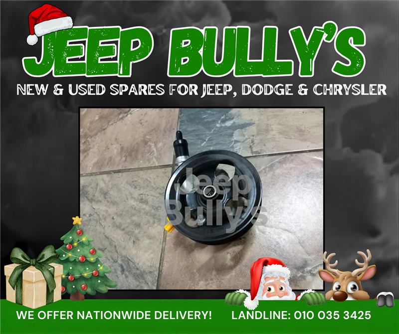 Power Steering Pump | New | Jeep Wrangler - Private Seller Power Steering Pump | New | Jeep Wrangler - Private Seller