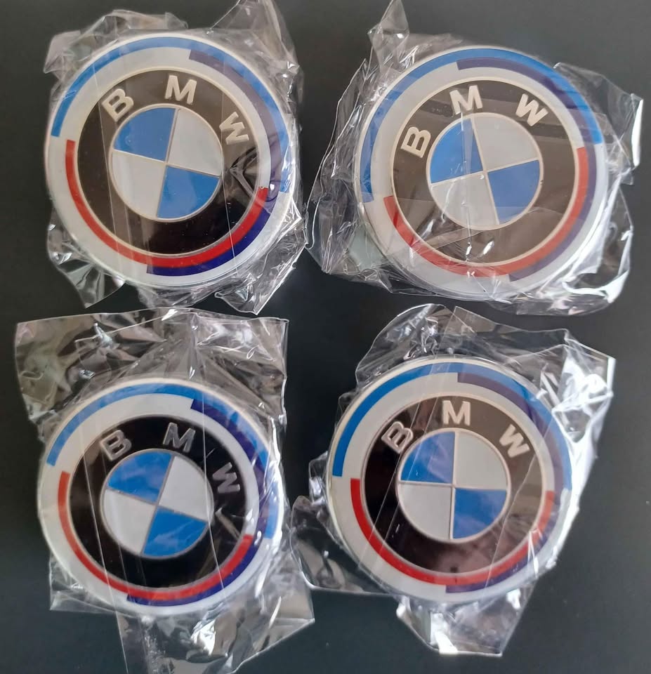 BMW 56mm Wheel Centre caps emblems - Private Seller