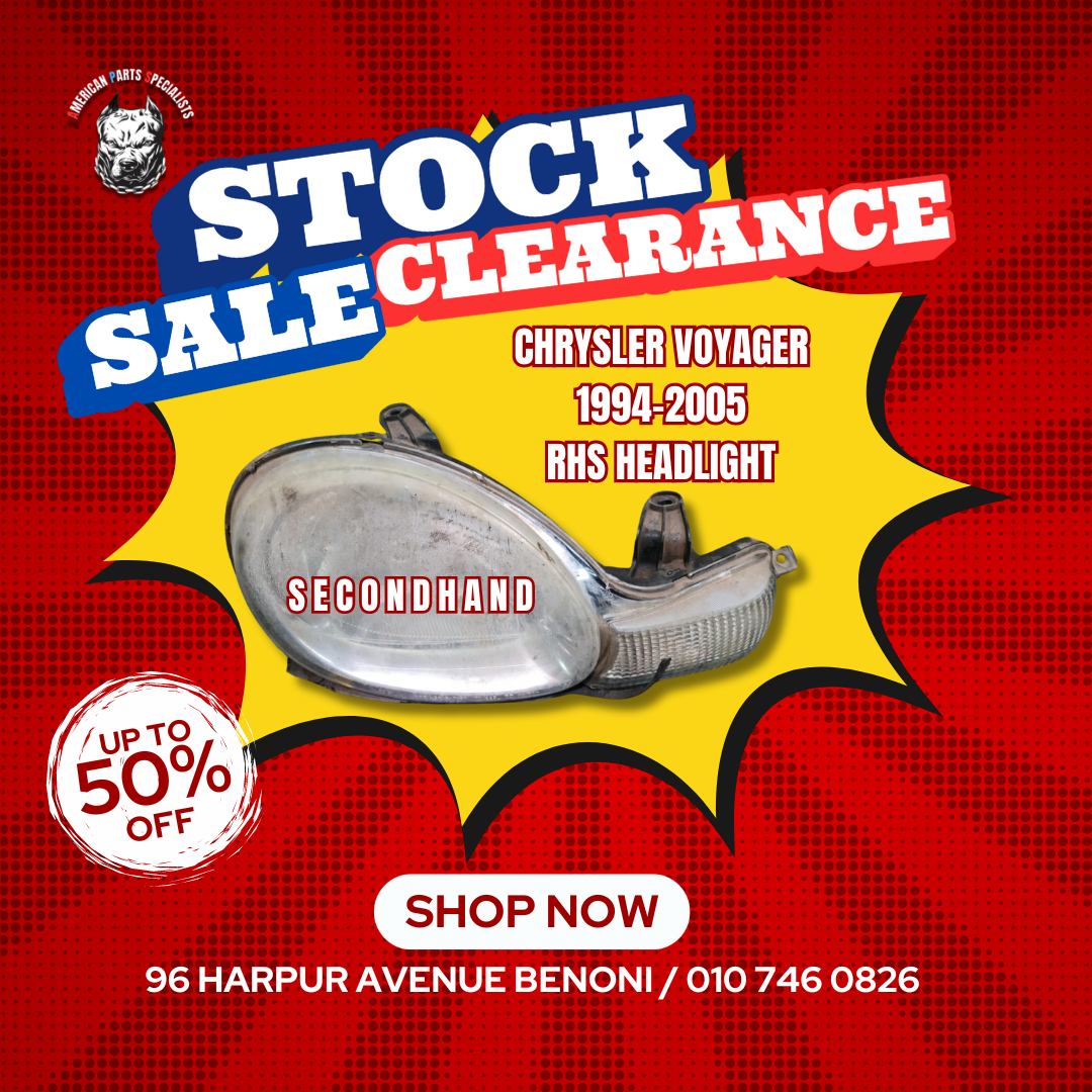 Chrysler Voyager Headlights For Sale - Private Seller