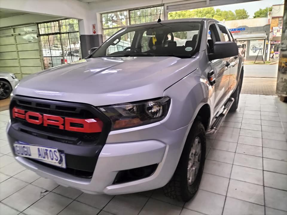 2016 FORD RANGER 2.2 6SPEED HIRADER DOUBLE CAB MANUAL CODE2 SILVER DIESEL TOWBAR 115. 000KM