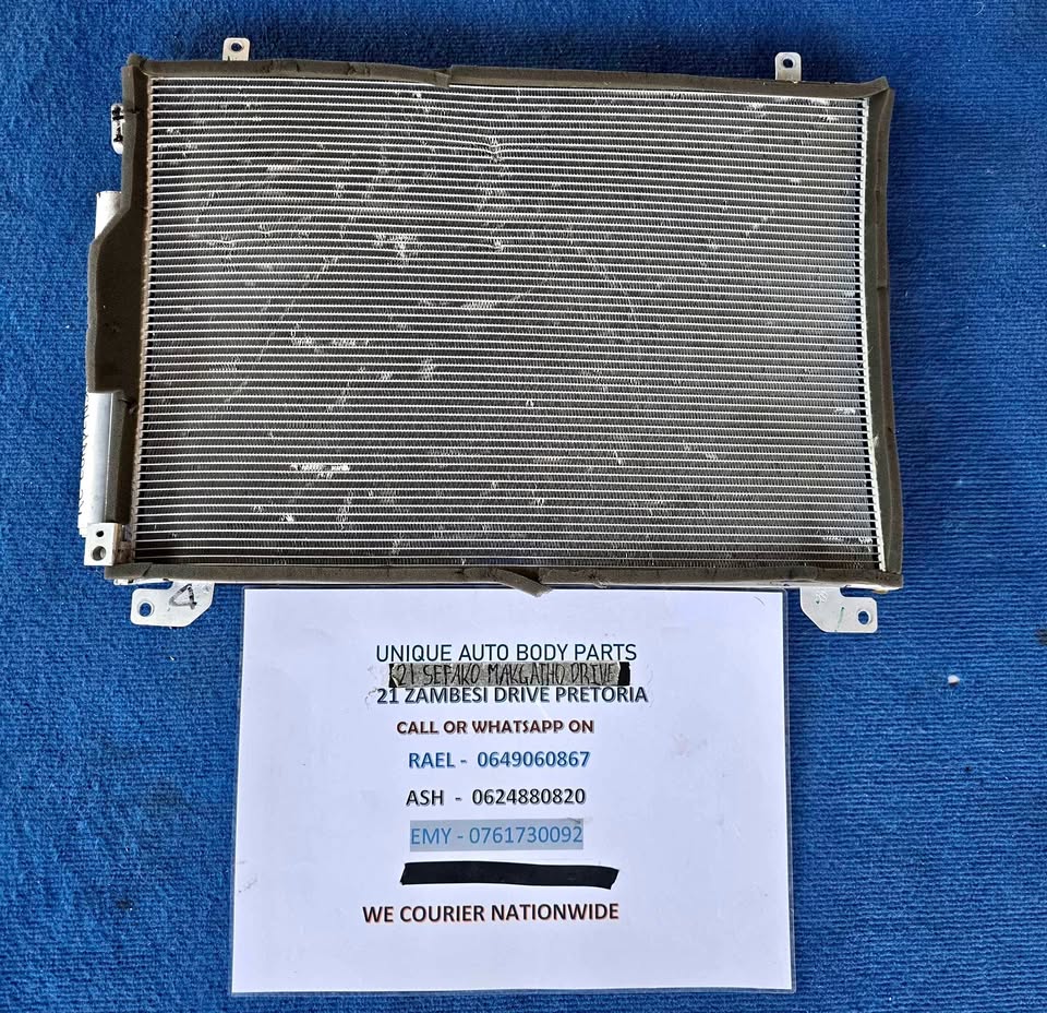Toyota Starlet / Suzuki Baleno / Suzuki Swift Aircon Condenser - Private Seller Toyota Starlet / Suzuki Baleno / Suzuki Swift Aircon Condenser - Private Seller