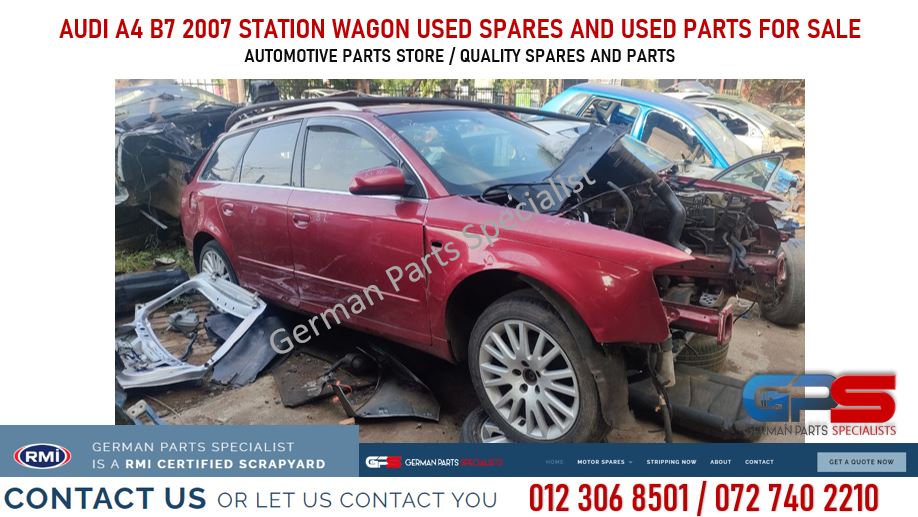 Used Audi A4 B7 2007 Station Wagon spares and parts for sale - Private Seller Used Audi A4 B7 2007 Station Wagon spares and parts for sale - Private Seller
