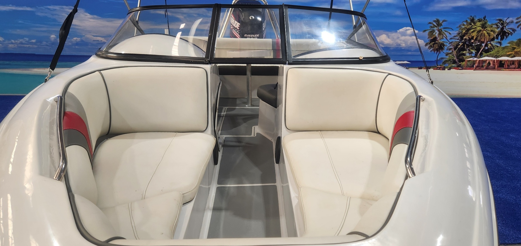 CLASSIC 210 ON TRAILER 200 HP EVINRUDE ETEC