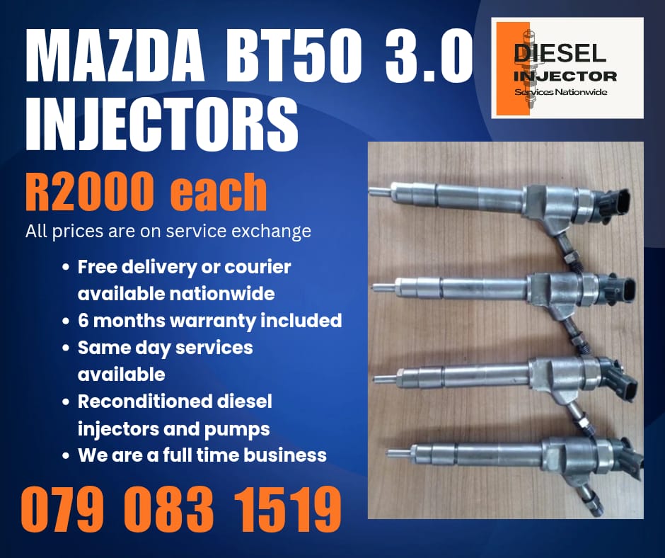 MAZDA BT50 3.0 INJECTORS FOR SALE WITH WARRANTY - Private Seller MAZDA BT50 3.0 INJECTORS FOR SALE WITH WARRANTY - Private Seller