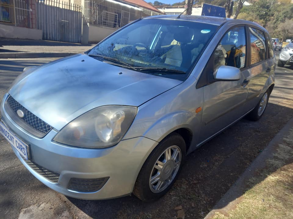 2008 FORD FIESTA 1.6 ENG PETROL, MANUAL, BLUE IN COLOR, MILEAGE