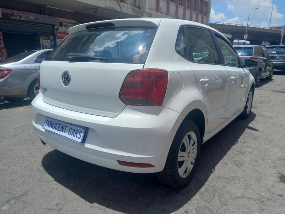 2020 VW POLO VIVO 1.4 PETROL, MANUAL TRANSMISSION, WHITE COLOUR, MILEAGE 57000KM