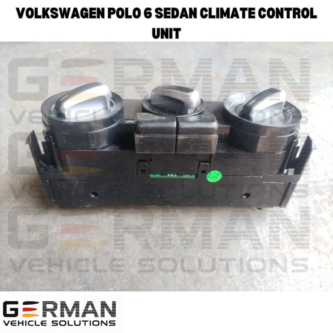 Volkswagen polo 6 sedan climate control unit for sale used - Private Seller