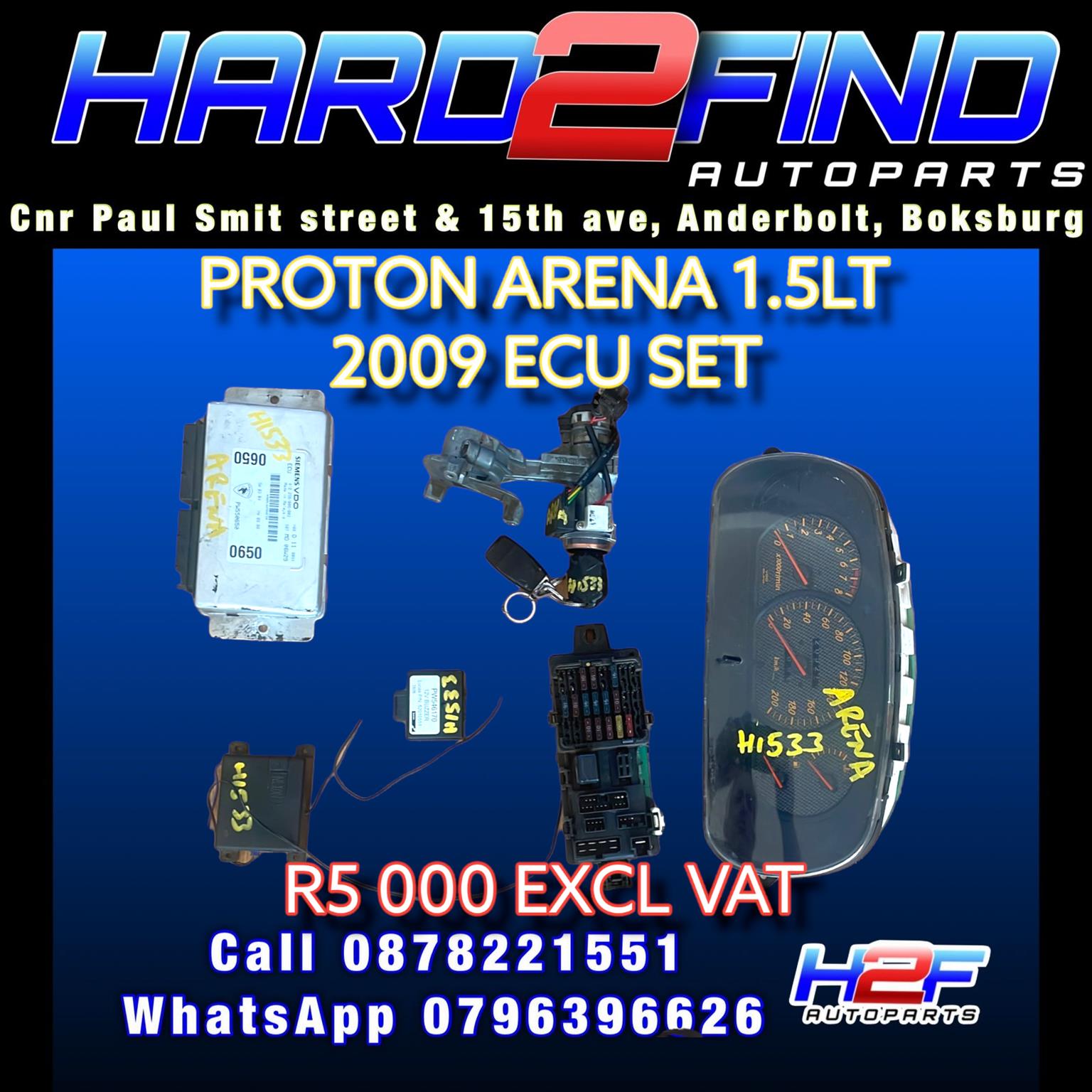 2009 PROTON ARENA 1.5 ECU SET - Private Seller 2009 PROTON ARENA 1.5 ECU SET - Private Seller