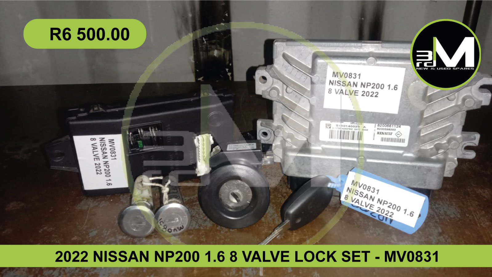 2022 NISSAN NP200 1.6 8 VALVE LOCK SET - MV0831 - Private Seller 2022 NISSAN NP200 1.6 8 VALVE LOCK SET - MV0831 - Private Seller