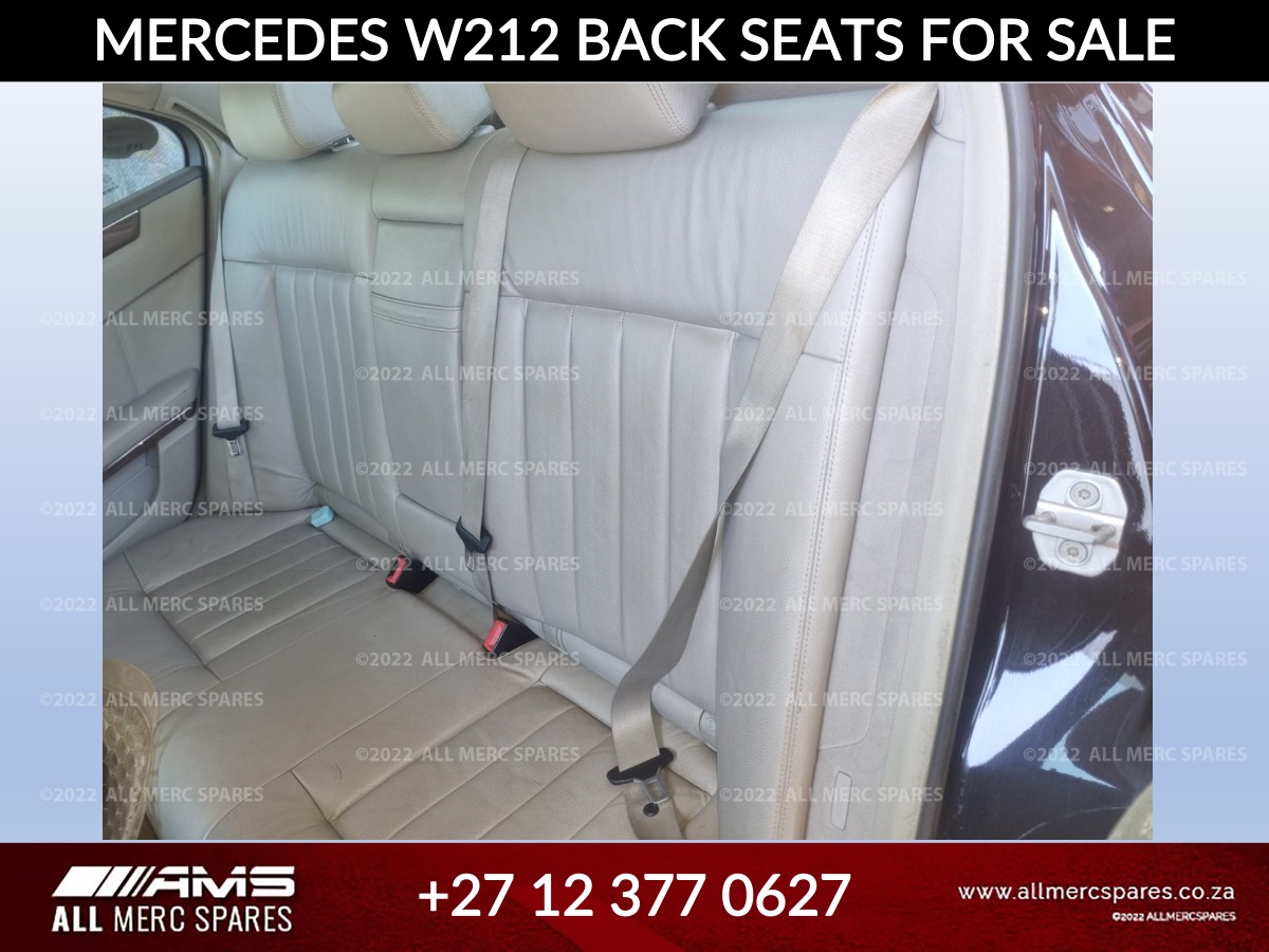 Used Mercedes W212 Back Seats for Sale - Private Seller Used Mercedes W212 Back Seats for Sale - Private Seller