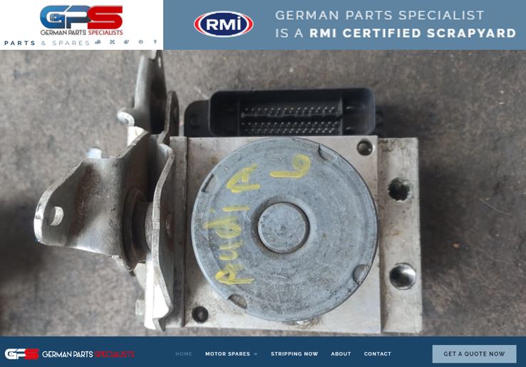 AUDI A6 3.0 TDI CLA 2011 USED REPLACEMENT ABS PUMPS FOR SALE - Private Seller