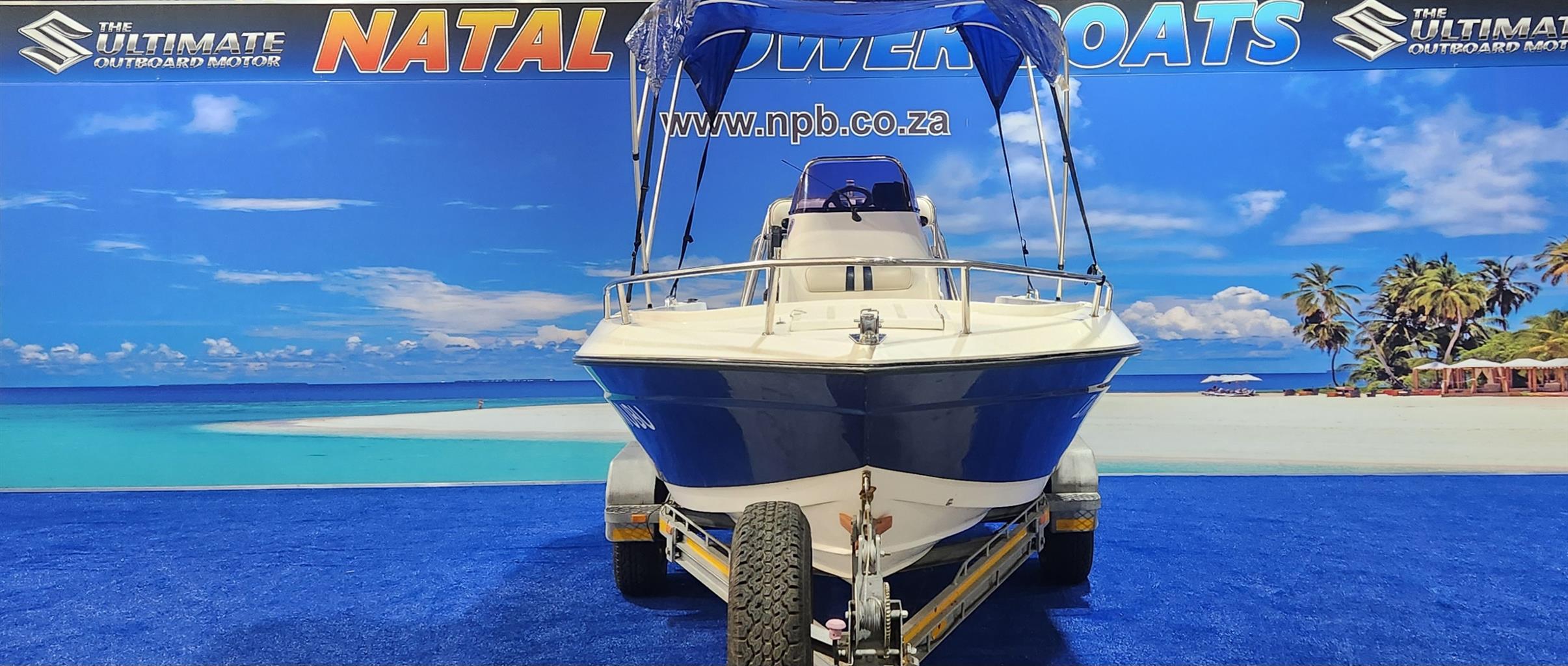 SWIFT 165 ON TRAILER 150 HP YAMAHA 2 STROKE