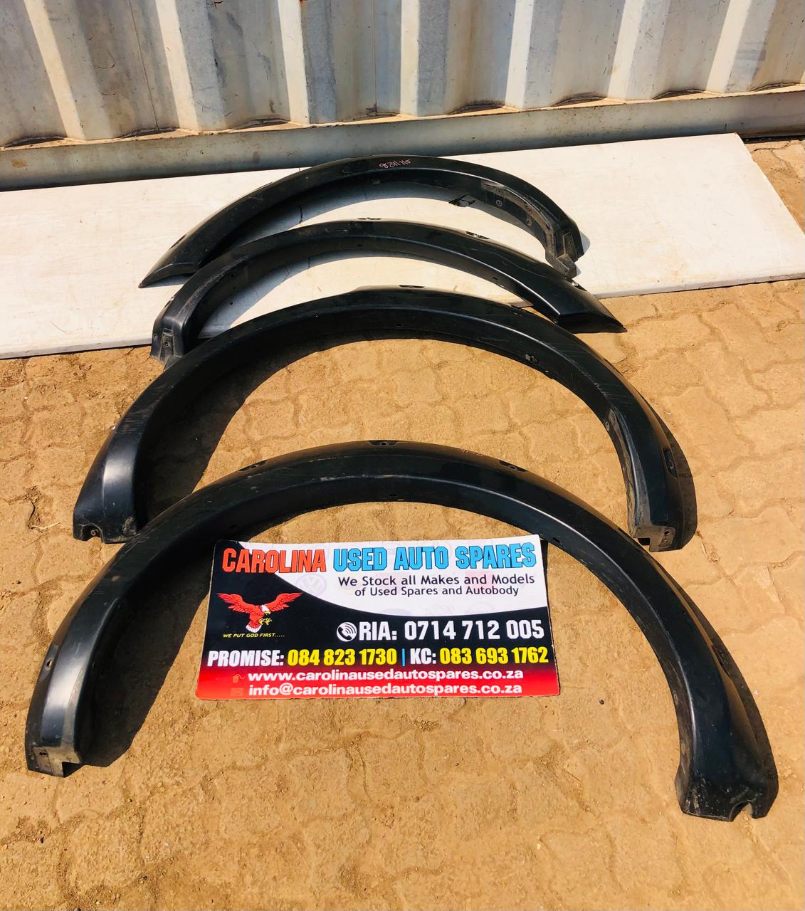 Nissan Navara front and rear/back wheel arch set (2016-2023) - Private Seller Nissan Navara front and rear/back wheel arch set (2016-2023) - Private Seller