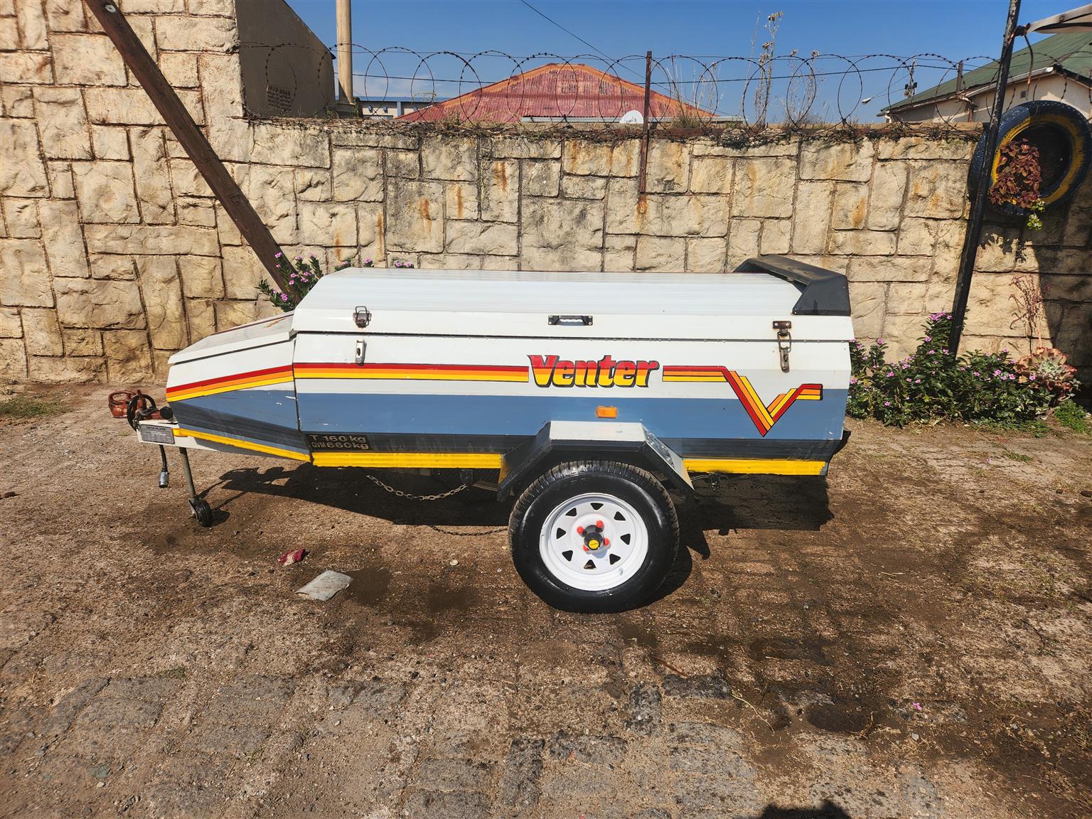 Venter Venter trailer elite 6 for sale license and paperwork up to date | Junk ...