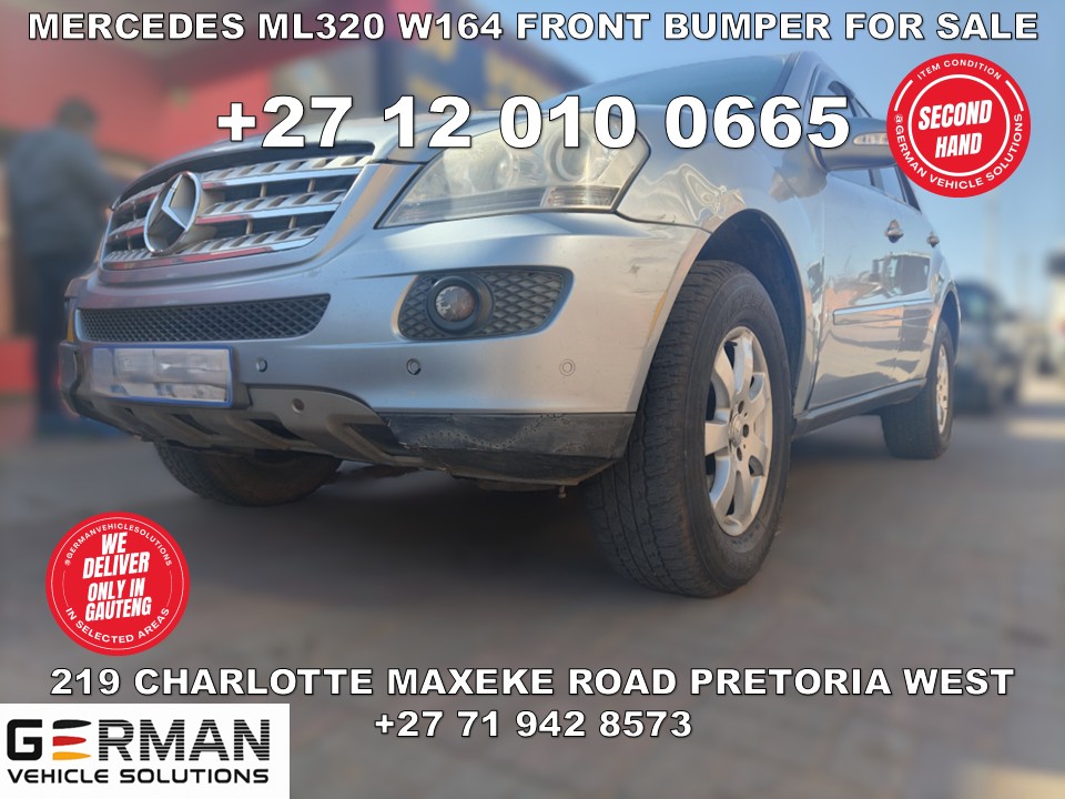 Mercedes Benz ML320 front bumper for sale used - Private Seller Mercedes Benz ML320 front bumper for sale used - Private Seller