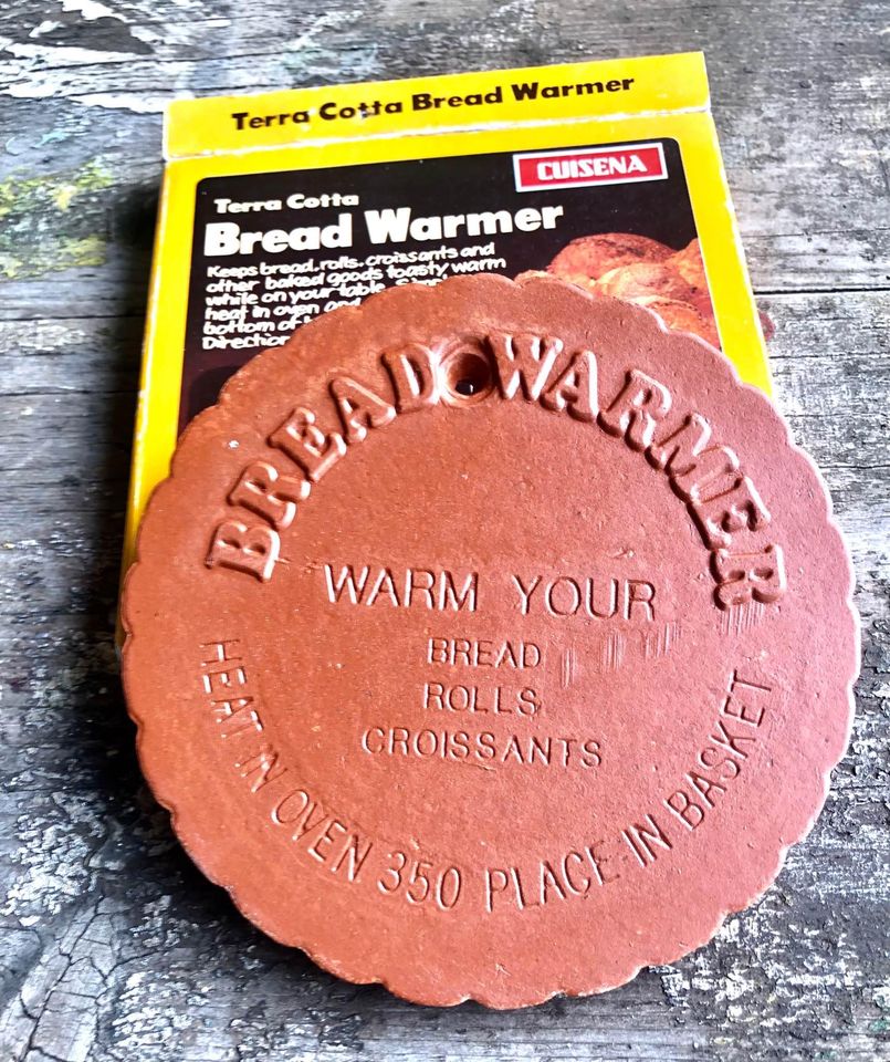 Vintage Cuisena Terra Cotta Bread Warmer Vintage Cuisena Terra Cotta Bread Warmer