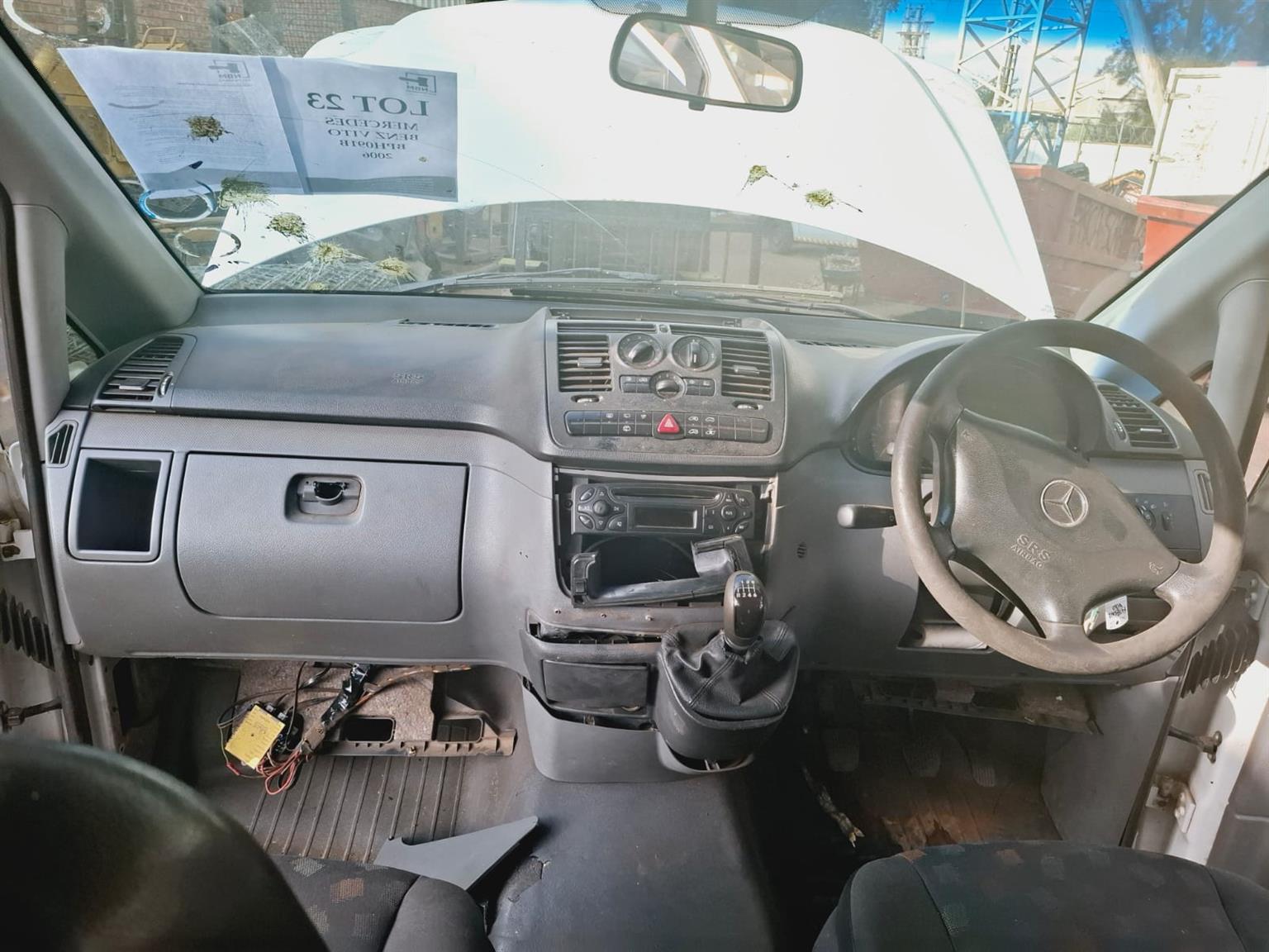 Mercedes Vito 115 cdi m646 manual stripping for spares used parts for sale