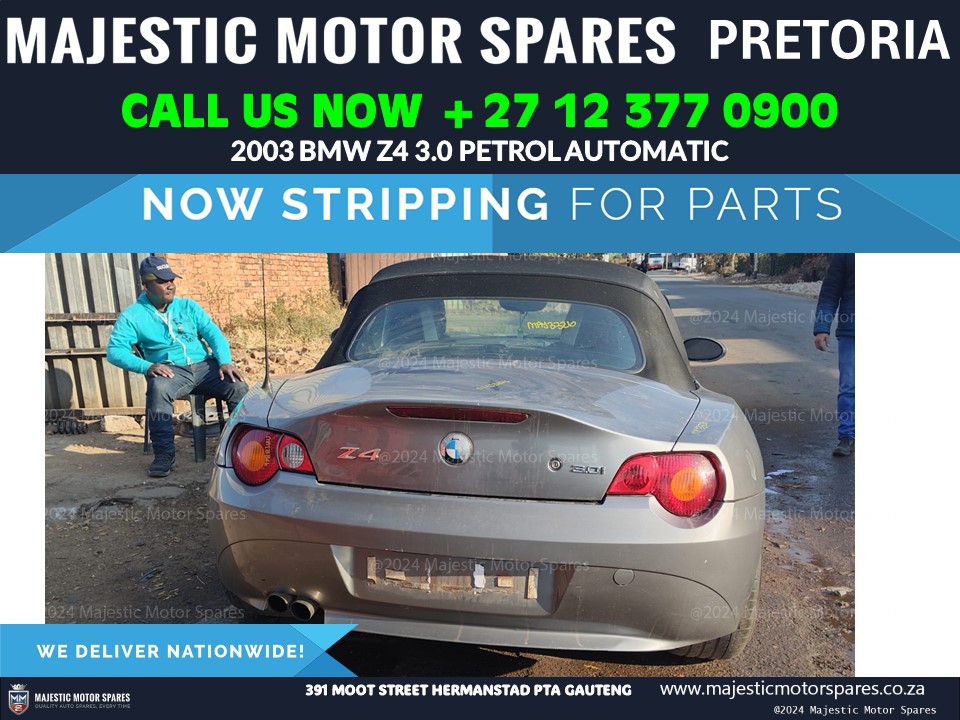 Stripping 2003 BMW Z4 3.0 Petrol for Used Spares and Parts - Private Seller Stripping 2003 BMW Z4 3.0 Petrol for Used Spares and Parts - Private Seller