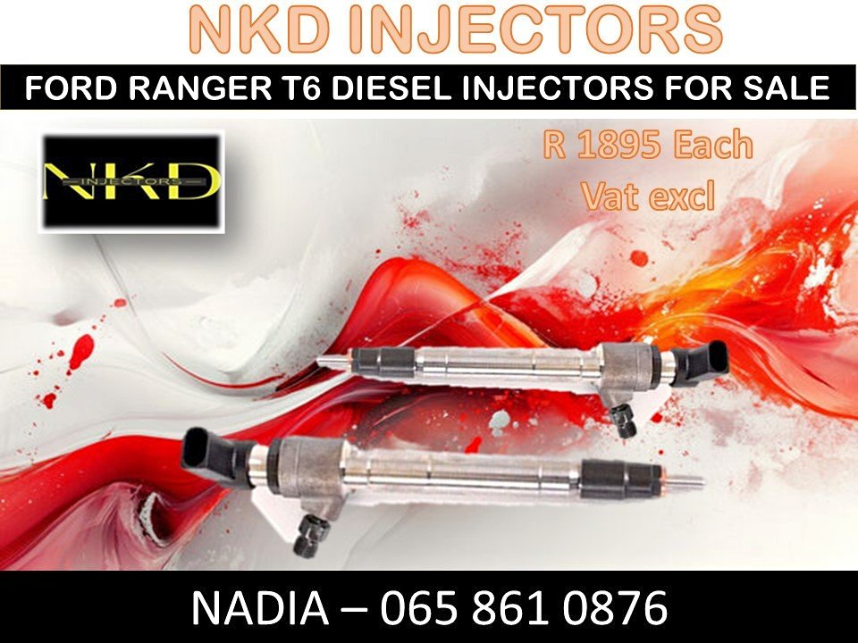 FORD RANGER T6 DIESEL INJECTORS FOR SALE OR RECON SAME DAY