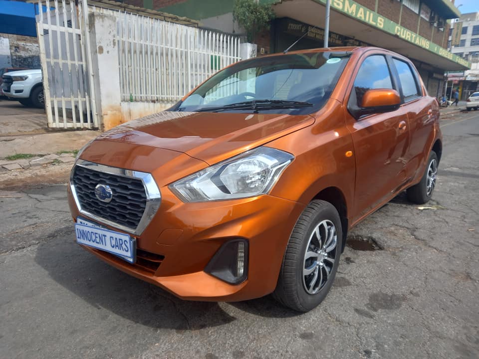 2020 DATSON GO HATCHBACK 1.2 PETROL, MANUAL TRANSMISSION, ORANGE COLOUR