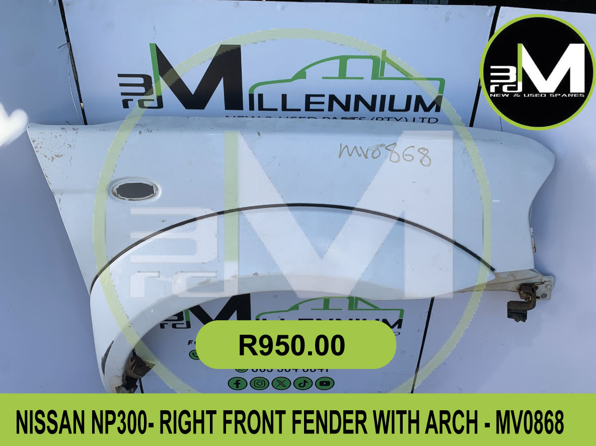 FENDER - RIGHT FRONT - NISSAN NP300 - Private Seller FENDER - RIGHT FRONT - NISSAN NP300 - Private Seller